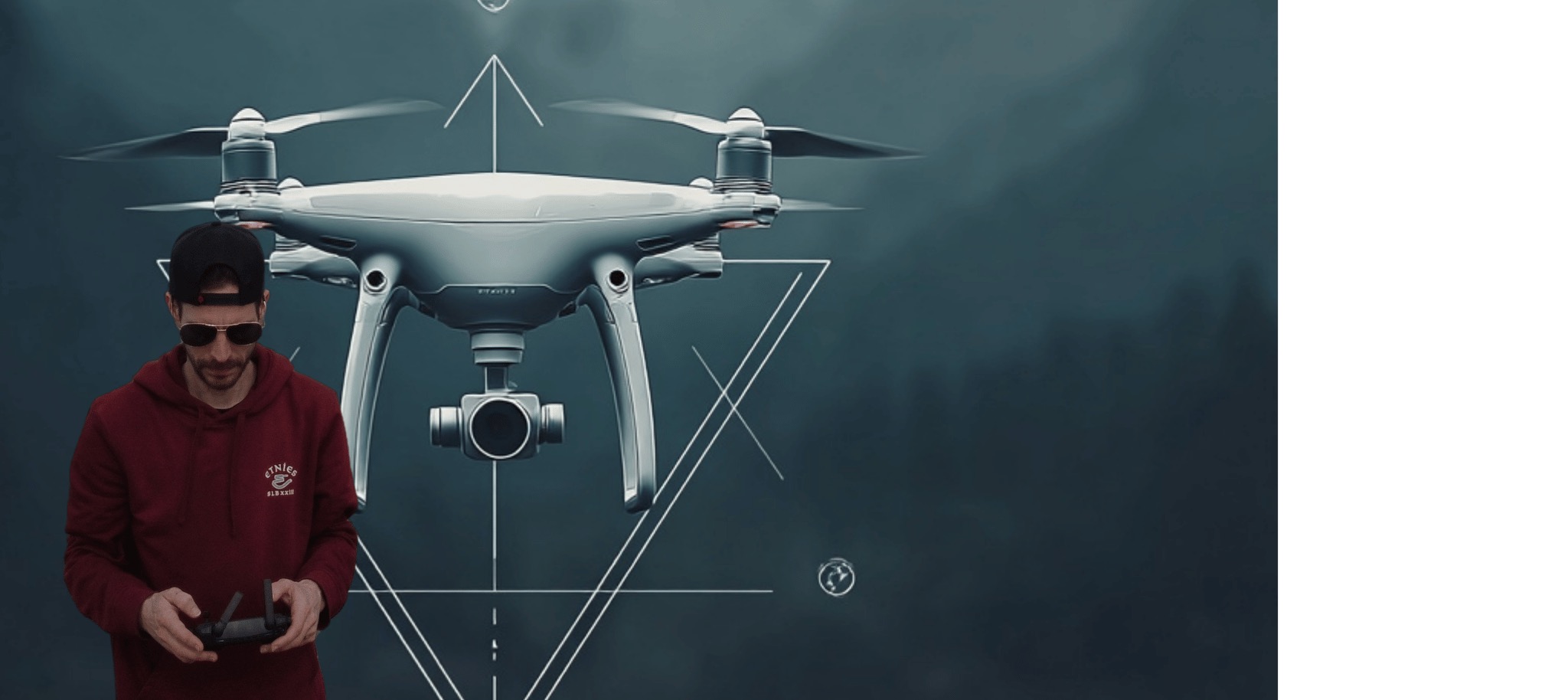 Joshua Saylor, FAA Part 107 certified drone pilot and founder of Phantom Sky Imaging